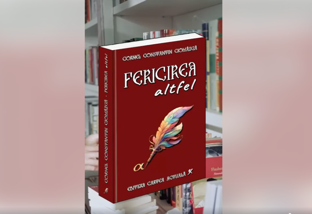 „Fericirea altfel”, o prelegere-eveniment susținută de Cornel Constantin Ciomâzgă, pe 4 decembrie, la București